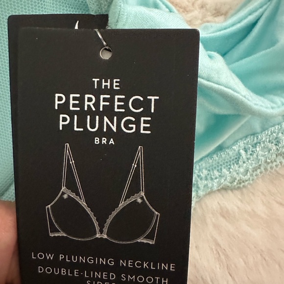 Simply Vera The Perfect Plunge Bra 38C aqua blue - Picture 12 of 16
